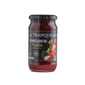 Mermelada de Frutilla con Azúcar orgánica | La Tranquilina