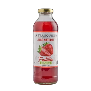 Jugo Natutal de Frutilla 500cc | La Tranquilina