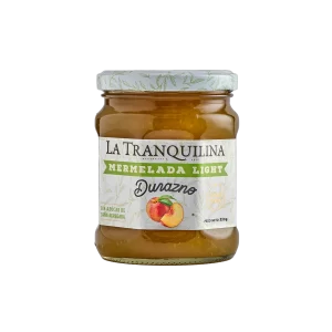 Mermelada Light de Durazno Sin Azúcar | La Tranquilina