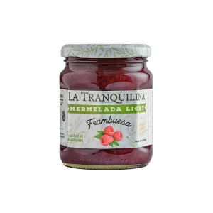 Mermelada Light de Frambuesa Sin Azúcar | La Tranquilina