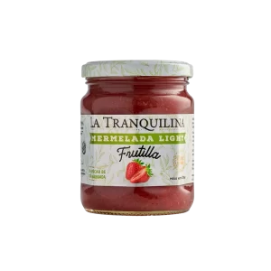 Mermelada Light de Frutilla Sin Azúcar | La Tranquilina